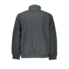 Chaqueta elegante de nailon reciclado gris de Tommy Hilfiger