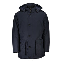 Chaqueta de poliamida azul Hugo Boss para hombre