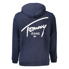 Suéter azul de algodón para hombre de Tommy Hilfiger