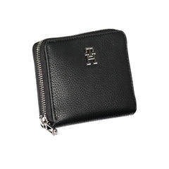 Cartera elegante de polietileno negra de Tommy Hilfiger