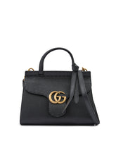 Bolso Gucci GG Marmont de piel negra
