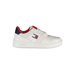 Zapatillas Tommy Hilfiger de piel blanca para mujer