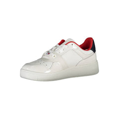 Zapatillas Tommy Hilfiger de piel blanca para mujer