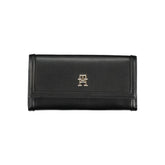 Cartera elegante negra de dos compartimentos de Tommy Hilfiger