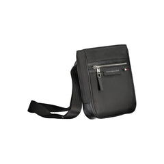 Bolso de hombro de poliéster negro de Tommy Hilfiger