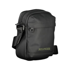 Bolso de hombro de polietileno negro de Tommy Hilfiger