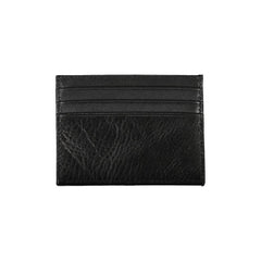 Cartera de cuero negra para hombre de Tommy Hilfiger