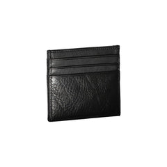 Cartera de cuero negra para hombre de Tommy Hilfiger