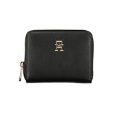Cartera Tommy Hilfiger de poliéster negra para mujer