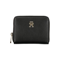 Cartera Tommy Hilfiger de poliéster negra para mujer