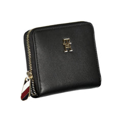 Cartera Tommy Hilfiger de poliéster negra para mujer