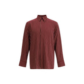 Camisa de rayas de Saint Laurent