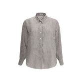 Camisa a rayas Brunello Cucinelli