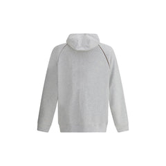 Brunello Cucinelli Sudadera Con Capucha De Algodón