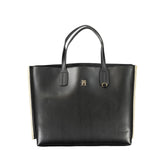 Bolso de mano Tommy Hilfiger de polietileno negro