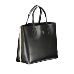 Bolso de mano Tommy Hilfiger de polietileno negro
