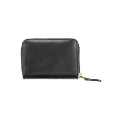 Cartera de cuero negra Ralph Lauren