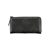 Cartera Tommy Hilfiger de polietileno negra para mujer