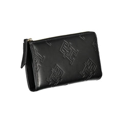 Cartera Tommy Hilfiger de polietileno negra para mujer