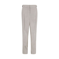 Brunello Cucinelli Pantalones a rayas