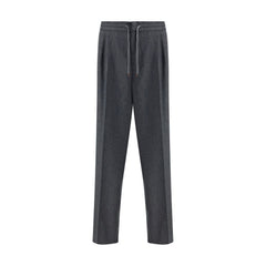 Brunello Cucinelli Pantalones de lana virgen