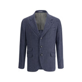 Chaqueta tipo blazer de lana Brunello Cucinelli