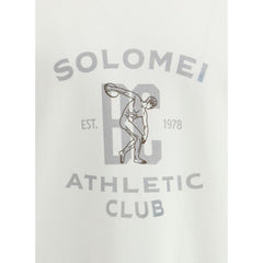 Brunello Cucinelli Sudadera maxi con estampado