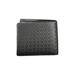Cartera de cuero negra para hombre de Tommy Hilfiger