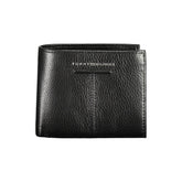 Cartera de cuero negra para hombre de Tommy Hilfiger