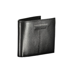 Cartera de cuero negra para hombre de Tommy Hilfiger