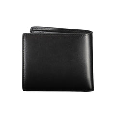 Cartera de cuero negra para hombre de Tommy Hilfiger