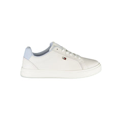 Zapatillas blancas de poliéster de Tommy Hilfiger