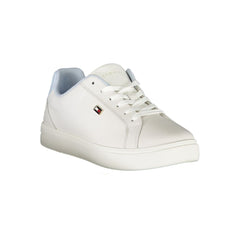 Zapatillas blancas de poliéster de Tommy Hilfiger