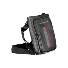 Bolso de hombro de polietileno negro de Tommy Hilfiger