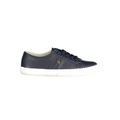 Zapatillas Ralph Lauren de piel azul para mujer