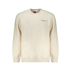 Suéter Tommy Hilfiger de algodón beige para hombre