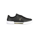 Zapatillas Tommy Hilfiger de piel negra para mujer