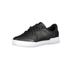 Zapatillas Tommy Hilfiger de piel negra para mujer
