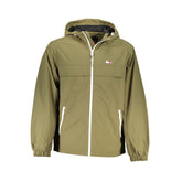 Chaqueta de poliamida verde Tommy Hilfiger