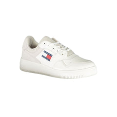 Zapatillas blancas de poliéster de Tommy Hilfiger