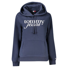 Suéter de algodón azul Tommy Hilfiger para mujer