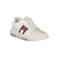 Zapatillas Tommy Hilfiger de piel blanca para mujer