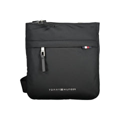 Bolso de hombro de poliéster negro de Tommy Hilfiger