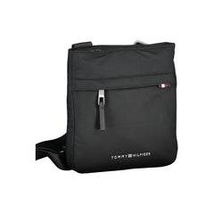 Bolso de hombro de poliéster negro de Tommy Hilfiger