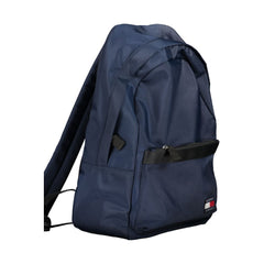 Mochila de poliéster azul Tommy Hilfiger