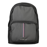 Mochila Tommy Hilfiger de polietileno negra para hombre