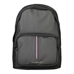 Mochila Tommy Hilfiger de polietileno negra para hombre