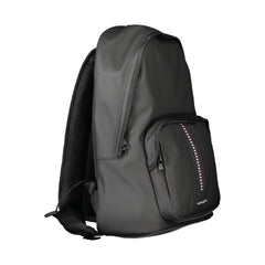 Mochila Tommy Hilfiger de polietileno negra para hombre