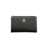 Cartera Tommy Hilfiger de polietileno negra para mujer