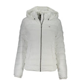 Chaqueta de poliéster blanca para mujer de Tommy Hilfiger